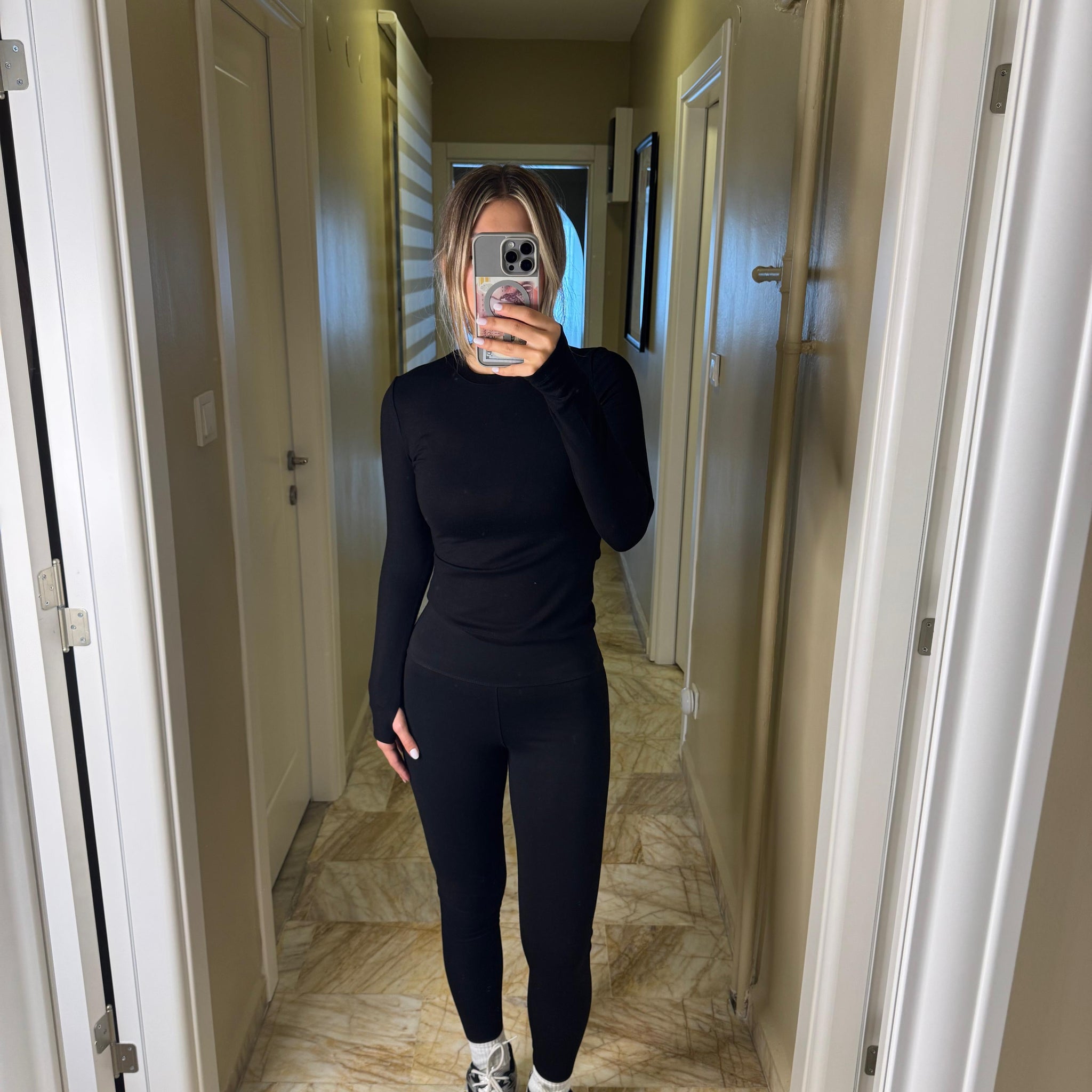 Kalın Kemer Çelik Tayt