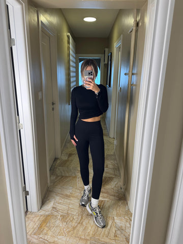 İnce Kemer Çelik Tayt