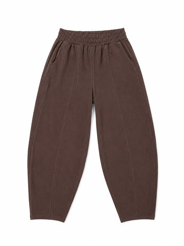 Yumuşak şalvar görünümlü pantolon