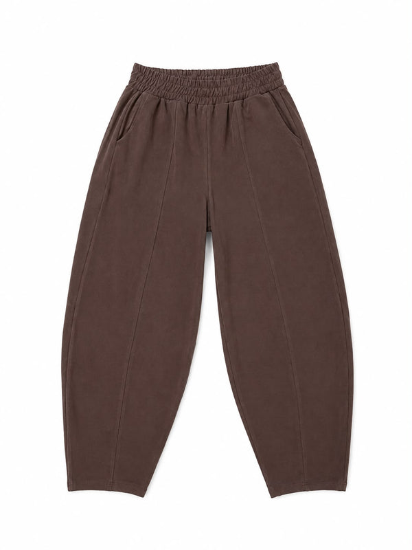Yumuşak şalvar görünümlü pantolon